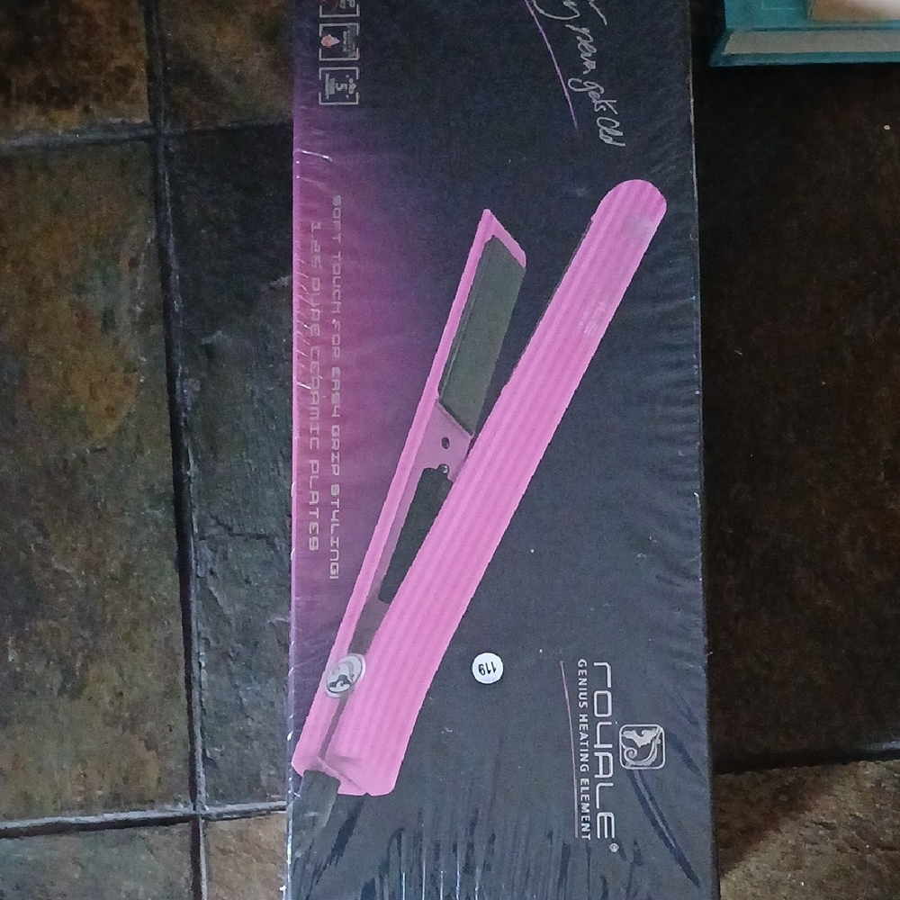 Pink Hair Straightener